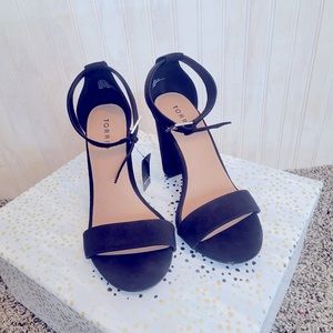 Torrid Black Heels 8 Wide